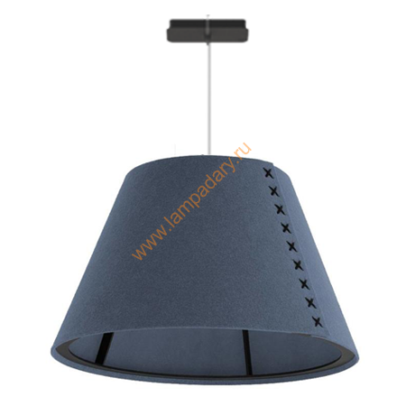 Светильник из фетра конус лазурь d 500 h 250 2553.500 Svetilnik iz fetra konys lazyr d 500 h 250 kypit v internet-magazine www.audur.ru za 27 800 ryb. s dostavkoi Светильник из фетра конус лазурь d 500 h 250