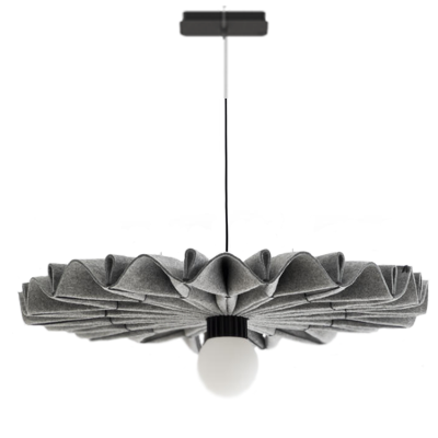 ="Светильник 2562.400 Svetilnik podvesnoi iz fetra Felt Pleat serii d 550 kypit v internet-magazine www.audur.ru za 50 800 ryb. s dostavkoi <h1 style="text-align: center"><span style="font-size: 28px; font-family: Arial; color: rgb(227, 108, 9);">Светильник подвесной из фетра Felt Pleat</span></h1>
<p style="text-align: justify"><span style="font-family: Arial; font-size: 18px;">Фетровые светильники одно из оригинальных дизайнерских решений. С их помощью легко создавать интерьеры в стиле лофт, кантри, минимализм. Материал экологичен и не вызывает аллергических реакций, поэтому его можно смело использовать при оформлении жилых и офисных помещений. Дизайнерский светильник подвесной, двухсторонний, форма круг, материал фетр, цвет серый. Использована схема складки Felt Pleat в виде рисунка. Нижний диаметр 550 мм высота 150 мм. крепление под патрон Е27, 1х60W. Подвесной светильник из фетра предназначен для крепления на подвес с возможным использованием тонких металлических тросиков. Дизайнерский светильник из фетра DS172 может быть изготовлен по вашим размерам. Использование разнообразной цветовой гаммы фетра позволит создать неповторимость и уют вашего интерьера. Светильник подвесной из фетра DS172 может быть выполнен на заказ от 14 дней. Производство: Россия.</span></p>
<p style="text-align: center"><strong>В светотехнической компании LAMPADARY.RU Вы можете заказать светильники с учетом ваших пожеланий и по мотивам известного бренда, не нарушая прав авторов и правообладателей.</strong></p>
<p style="text-align: center"><strong><span style="font-family: Arial; color: rgb(227, 108, 9);">НАШИ ВОЗМОЖНОСТИ - ИЗ МЕЧТЫ В РЕАЛЬНОСТЬ!!!</span></strong></p>